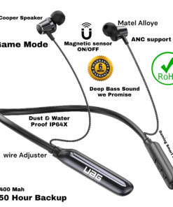 UAG Urbn Armour Gear ANC shine Matel Gaming Neckband With Vibration