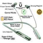 UAG Urbn Armour Gear ANC shine Matel Gaming Neckband With Vibration