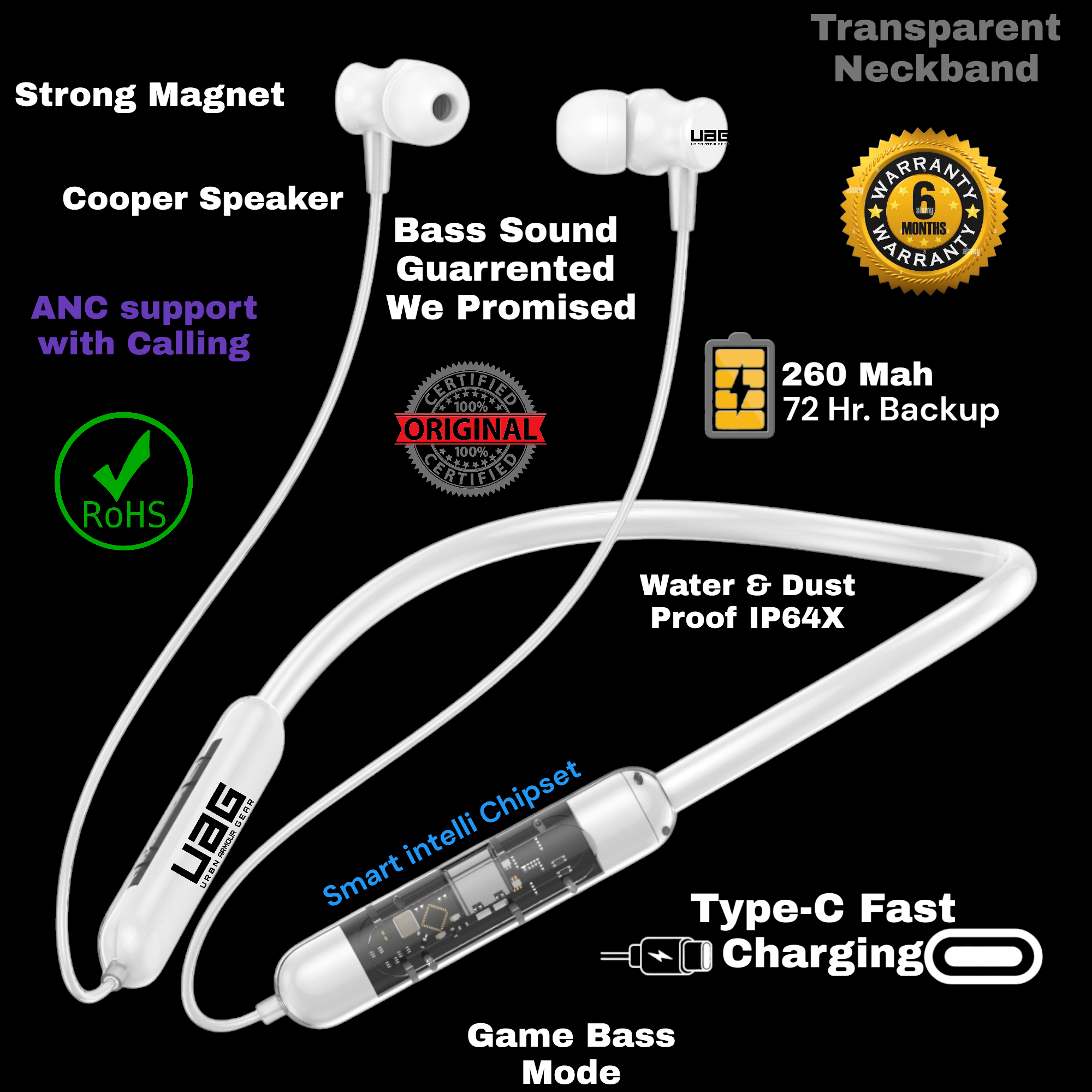 Photoroom-20241026_114735 UAG Urbn Armour Gear Transparent ANC Gaming with Voice Changer - Image 1