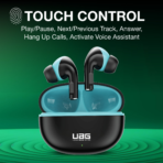 UAG Urbn Armour Gear X350 Wireless Earbuds with Deep Bass & Crystal Clear Calling | Long Battery | Secure Fit - Image 6