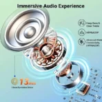 UAG Urbn Armour Gear X350 Wireless Earbuds with Deep Bass & Crystal Clear Calling | Long Battery | Secure Fit - Image 8