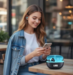 UAG Urbn Armour Gear X350 Wireless Earbuds with Deep Bass & Crystal Clear Calling | Long Battery | Secure Fit - Image 13