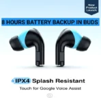 UAG Urbn Armour Gear X350 Wireless Earbuds with Deep Bass & Crystal Clear Calling | Long Battery | Secure Fit - Image 10