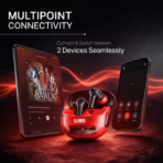 UAG Crystal Gaming ANC Transparent Deep Bass Earbuds - Image 3